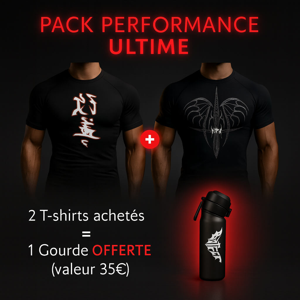 Pack 2 T-shirts = Gourde Aroma'Bat Offerte