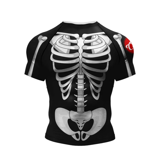 T-shirt de compression Jiu-Jitsu squelette – BatFit
