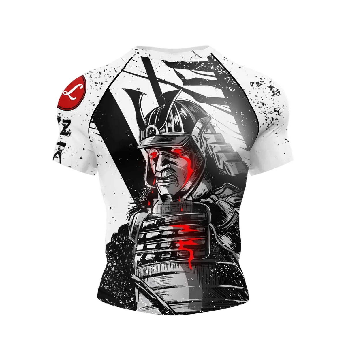 T-shirt de compression Ukiyo-e samouraï – BatFit