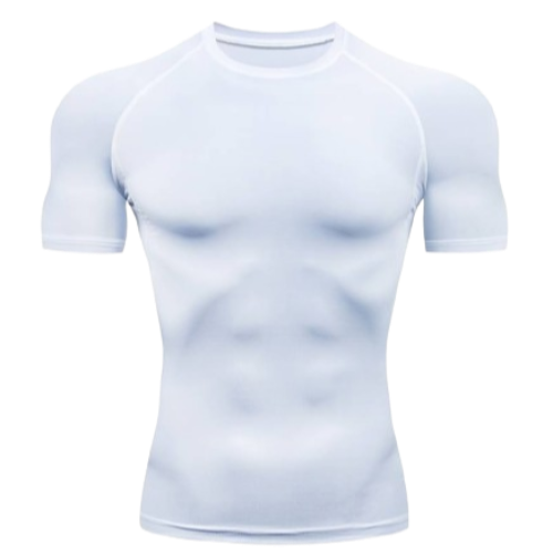 Unicolor compression t-shirt