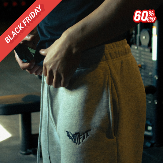 100% cotton "BatFit" jogging pants