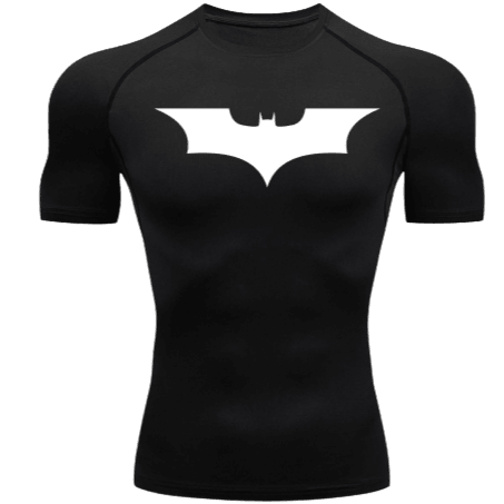 T-shirt compression "batman"
