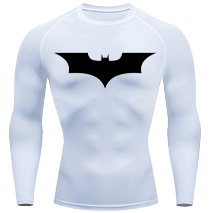 T-shirt compression "batman" - Bastosinshapeshop