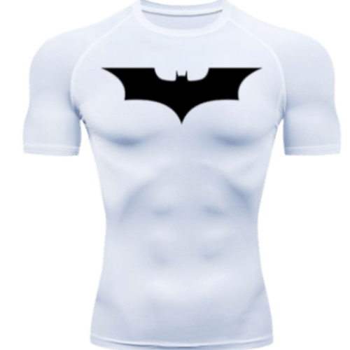 T-shirt compression "batman" - Bastosinshapeshop