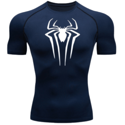 T-shirt compression Spiderman - Bastosinshapeshop