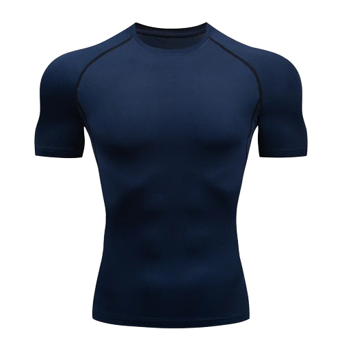 Unicolor compression t-shirt