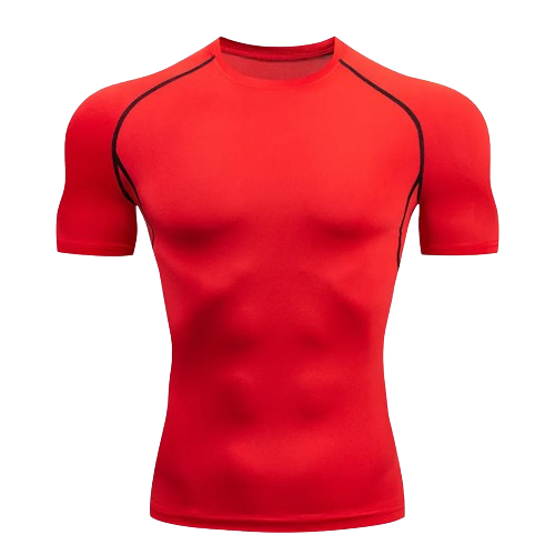 Unicolor compression t-shirt