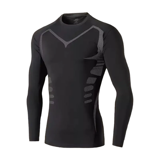 T-shirt de compression Armure noir armure – BatFit