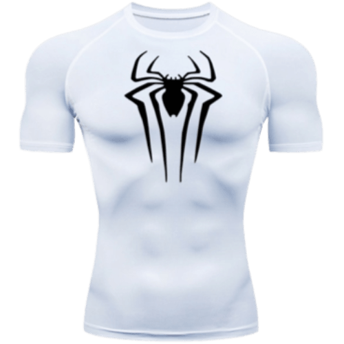 T-shirt compression Spiderman - Bastosinshapeshop