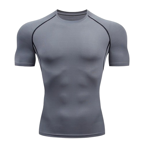 Unicolor compression t-shirt